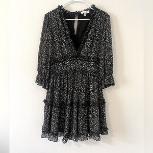 Women’s like new She + Sky Black and White Floral Dress